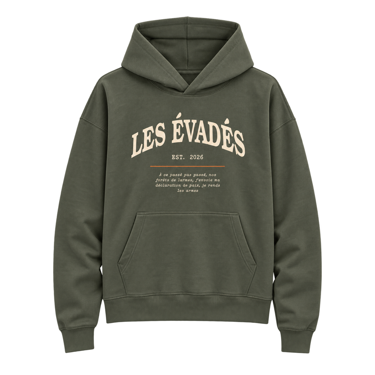Hoodie "Les évadés"