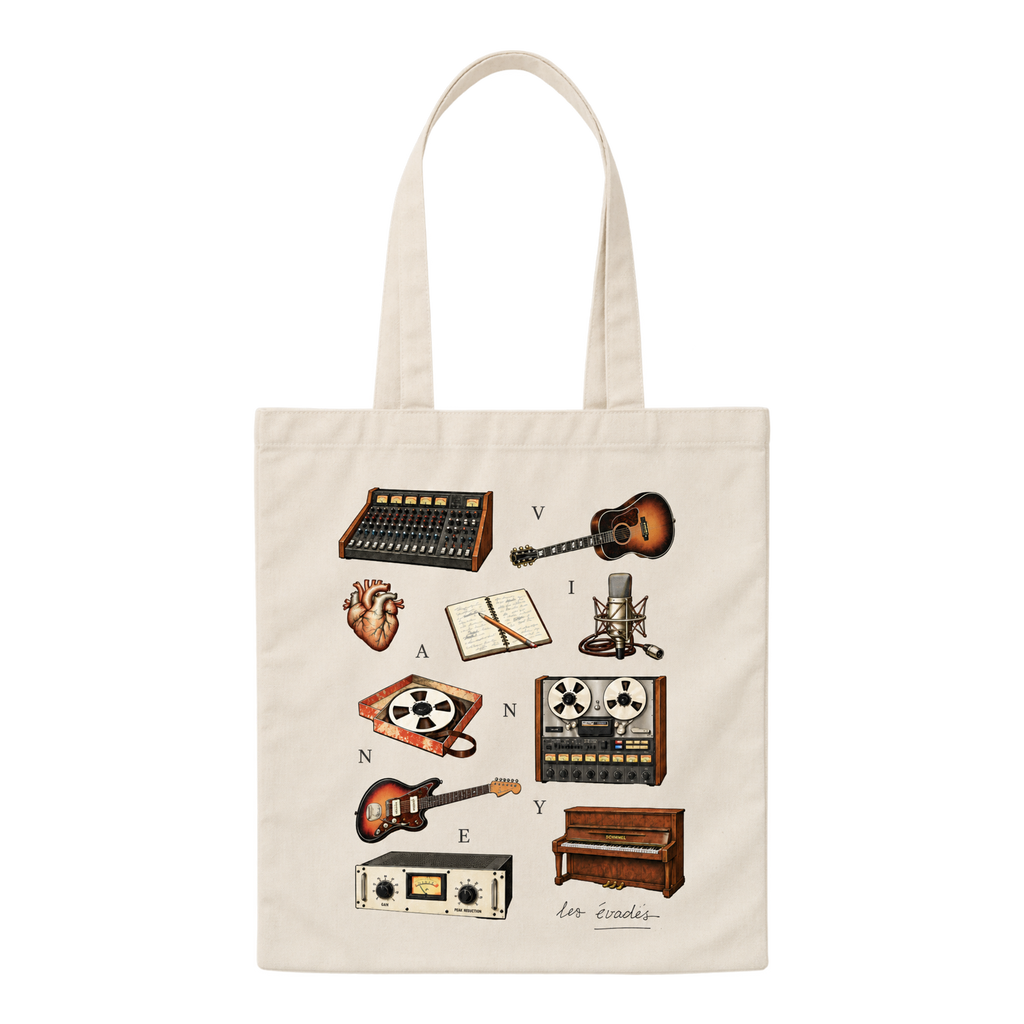 Tote-bag "Organic music please"