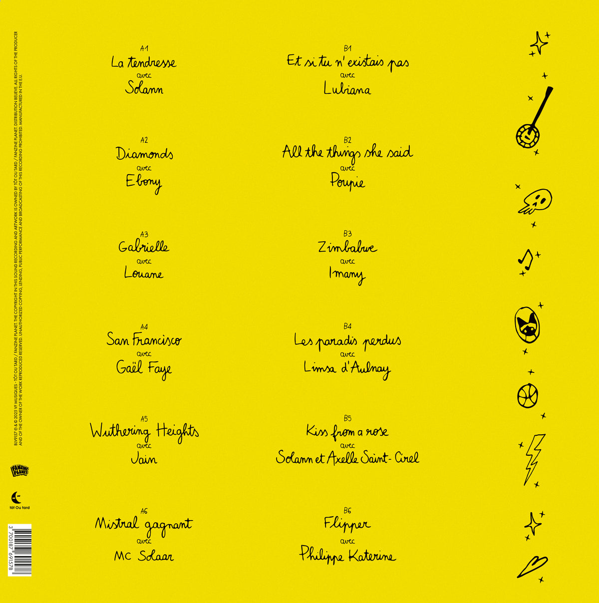 Waxx – Étincelle 2 (vinyle édition limitée "Pénélope Bagieu")